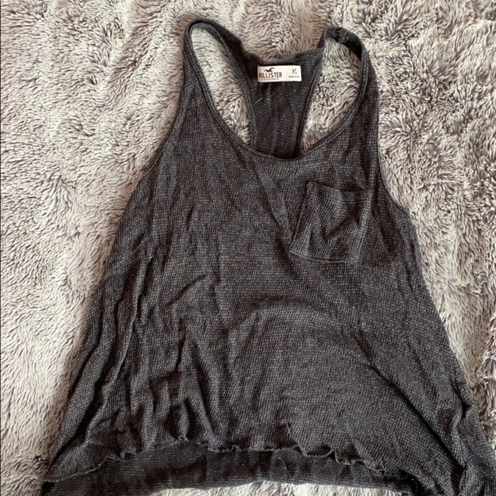 Hollister Gray Tank Top
